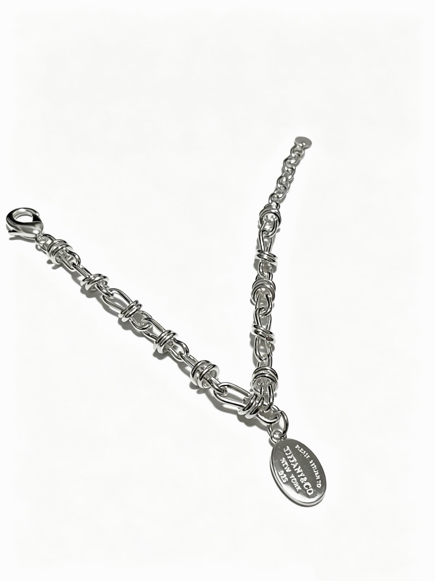 Tiffany & Co. Sterling Silver Link Bracelet